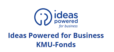 Logo Ideas Powered for Business KMU-Fonds