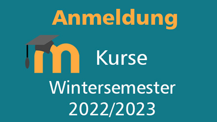 Anmeldung zu den Moodlekurse im Wintersemester 2022/2023