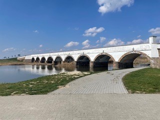 Neun Bogenbrücke in Hortobagy 
