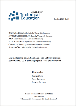 Entrepreneurship Education in MINT-Studiengängen cover page