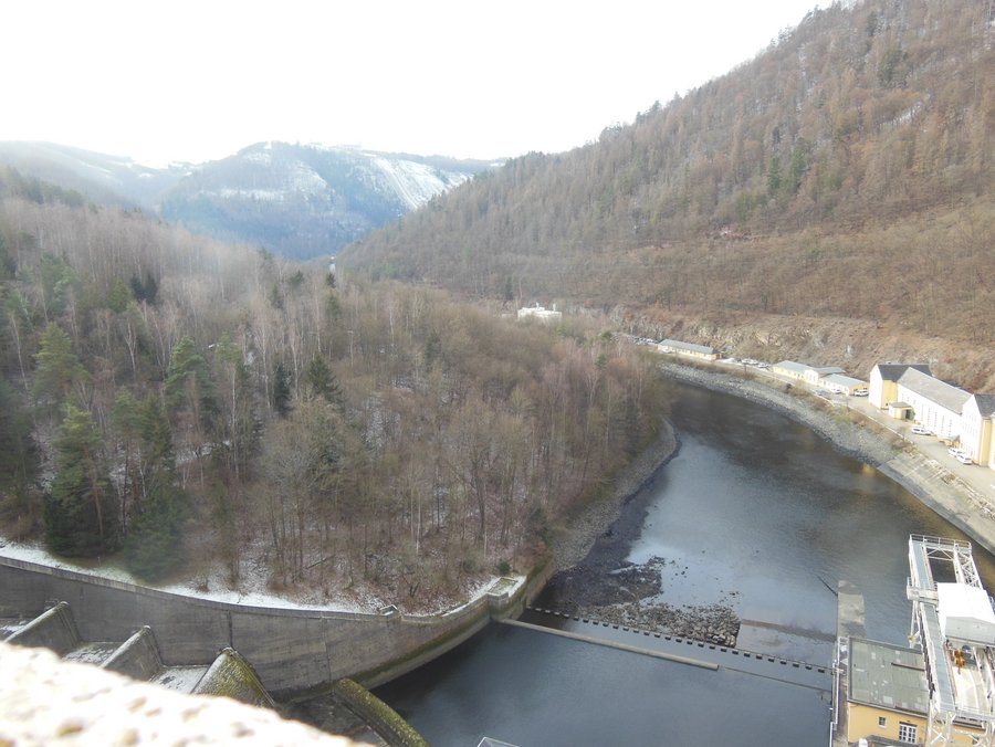 Blick von der Staumauer Hohenwarte I