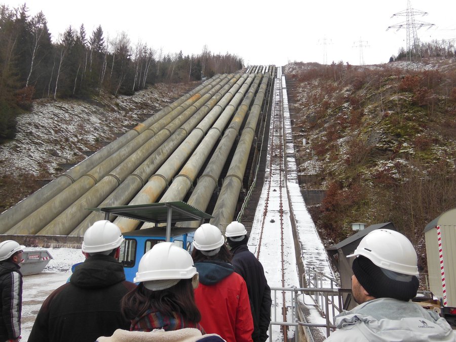 Rohrleitungen Pumpspeicherkraftwerk Hohenwarte II