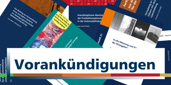 Vorankündigungen
