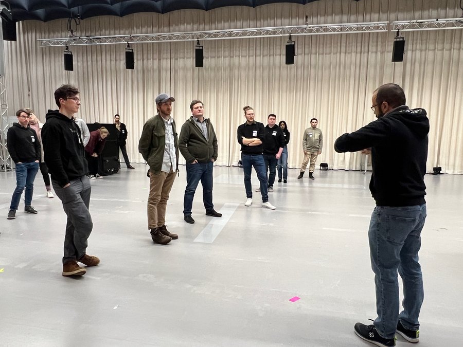 Hörversuch bei d&b audiotechnik