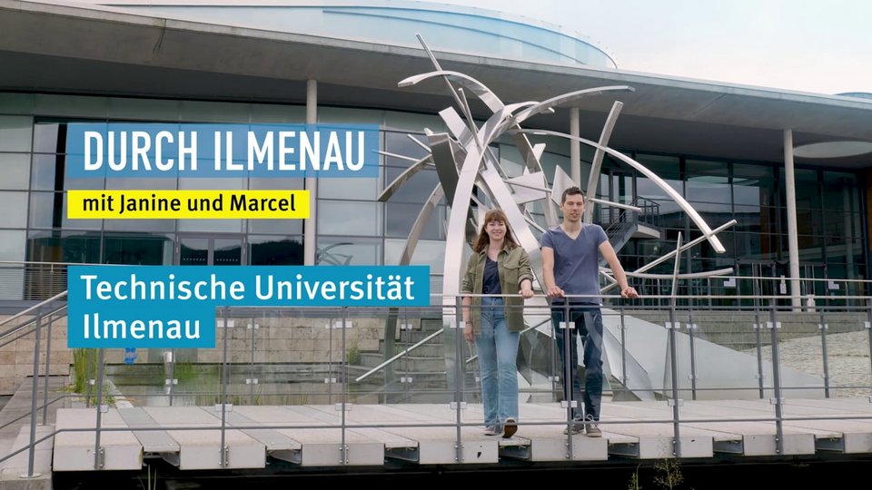 Durch Ilmenau mit Janine und Marcel
