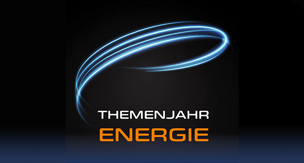 Logo mit Schriftzug Themenjahr Energie 